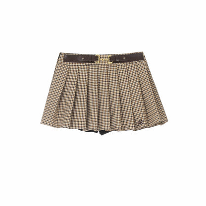 Women's Short Skirt Preppy Style