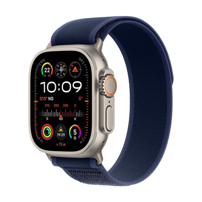 Apple Watch Ultra 2 GPS + Cellular • Caja de Titanio Negro de 49 mm • Correa Alpine Verde Oscuro - Mediana 