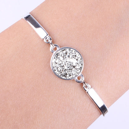 Silver heart bracelet