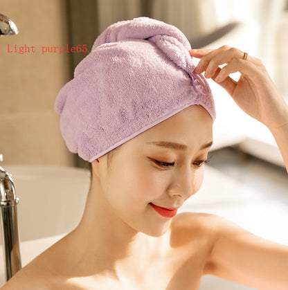 Women's Hair Dryer Cap, Absorbent Dry Hair Towel