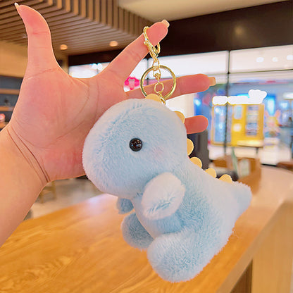 Cute Dinosaur Plush Toy Doll Cartoon Key Button