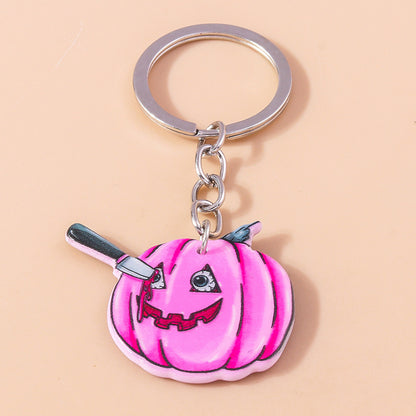 Creative Pumpkin Witch Pendant Accessories