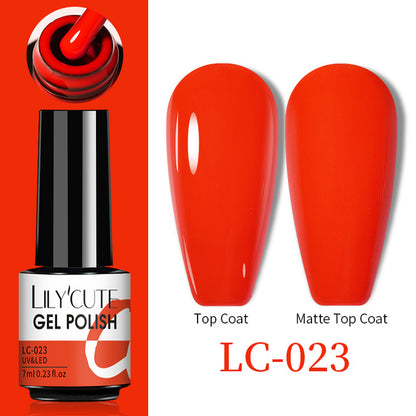 Esmalte de uñas que cambia de color con gel térmico