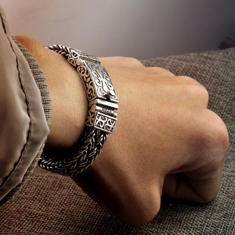 Original Fashion Vintage Thai Silver Bracelet