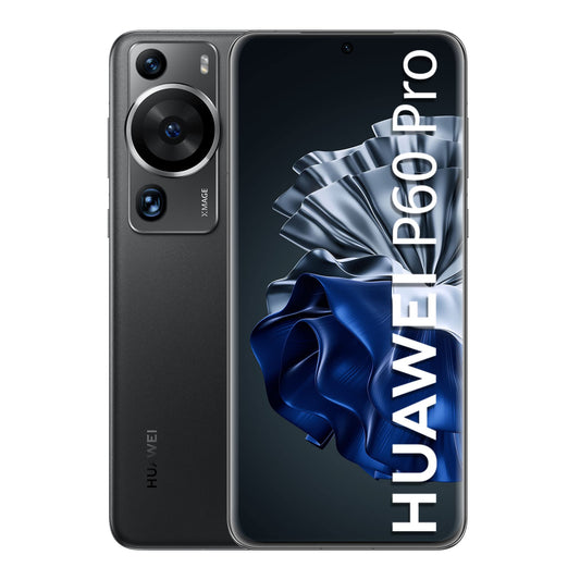 HUAWEI P60 Pro 8+256, Cámara de Ultra Iluminación con Apertura Adjustable, IP68, 88W, Negro