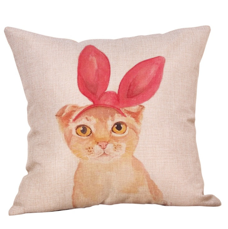 ADORABLE CAT PILLOW COVERS