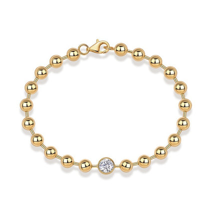 Women's Moissanite Chain Ins Style Bracelet