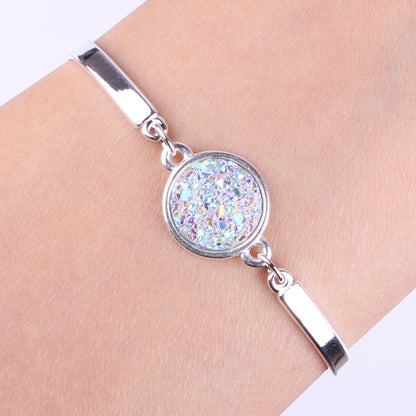 Silver heart bracelet