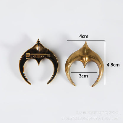 Metal Simplicity Ins Style Temperament Brooch Accessories