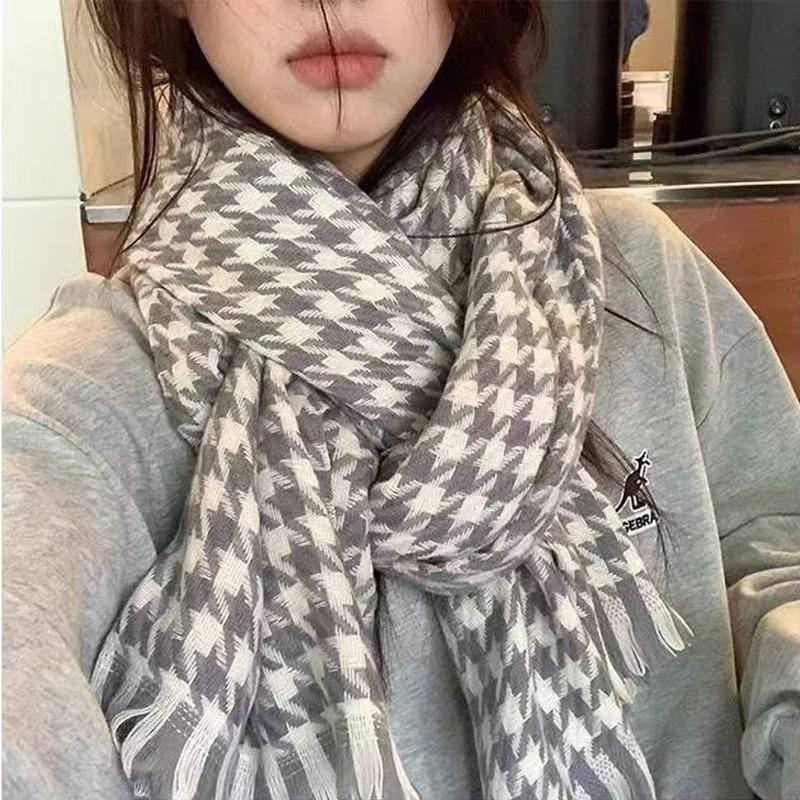 Warm Thickened Couple Scarf Student Trendy High-grade Shawl