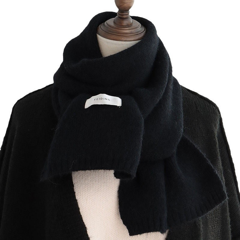 Solid Color Scarf Women's Autumn And Winter Warm