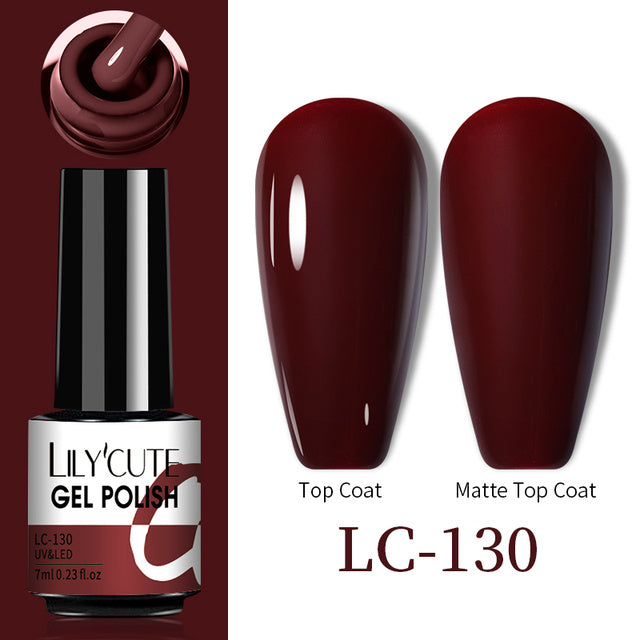 Esmalte de uñas que cambia de color con gel térmico