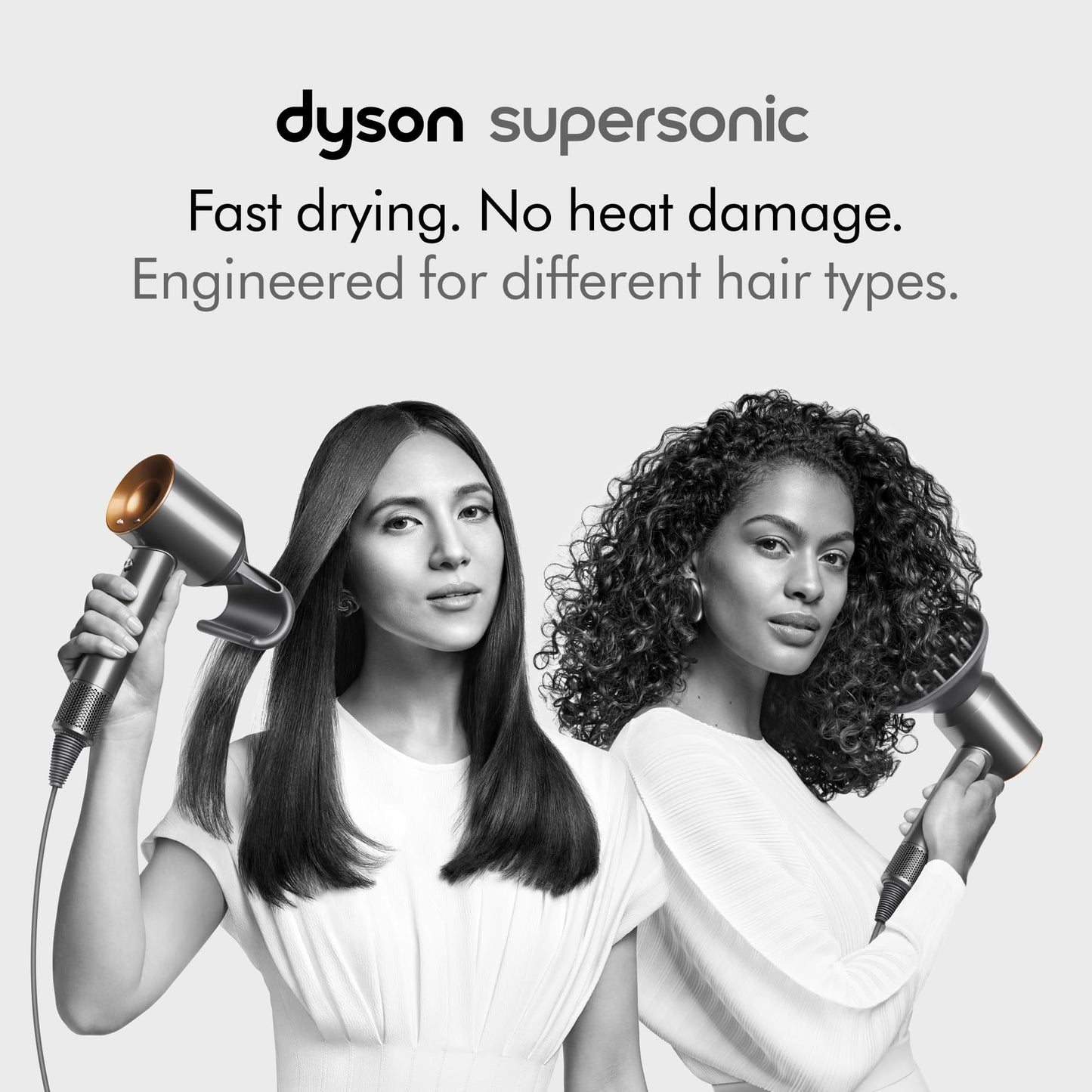 Dyson Supersonic Secadora Antiestática, Níquel/Cobre