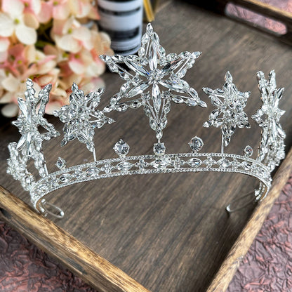 Photography Accessories XINGX Rhinestone Fashion Crown Headdress