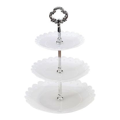 3-layer cake stand snack tray decoration tool