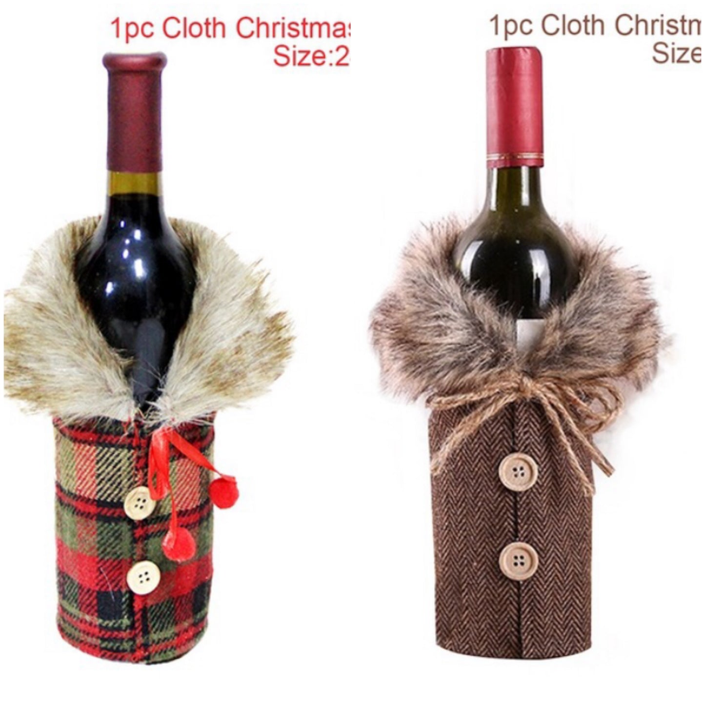 Christmas Decorations Christmas Wine Bottle Socks