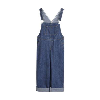 Fashion Denim Suspender Pants For Women