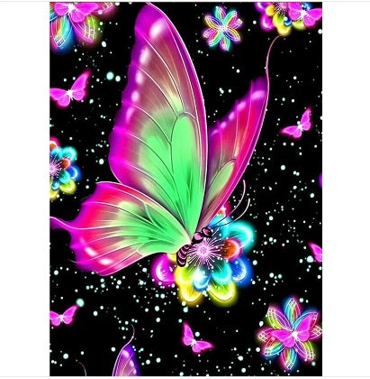 Abstract Butterfly Modern Furniture Decorative Painting