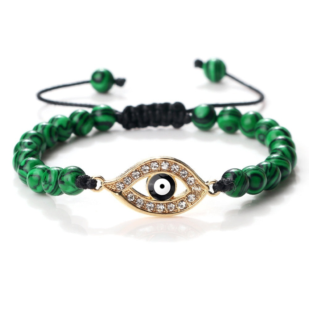 Devil's Eye Micro Inlaid Zircon Bracelet For Women