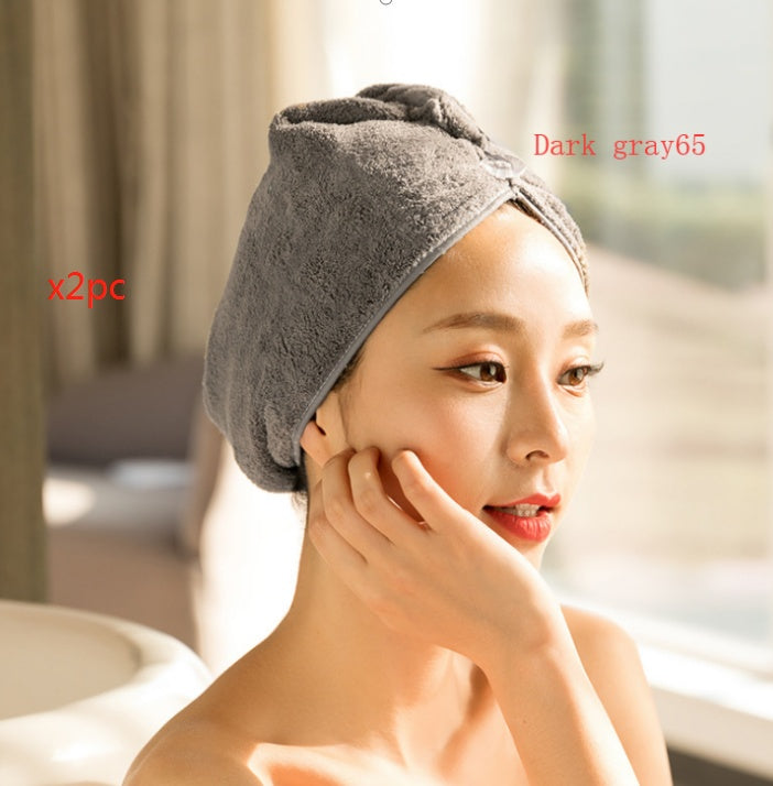 Women's Hair Dryer Cap, Absorbent Dry Hair Towel