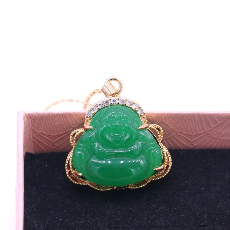 Colgante de jade malayo de joyería