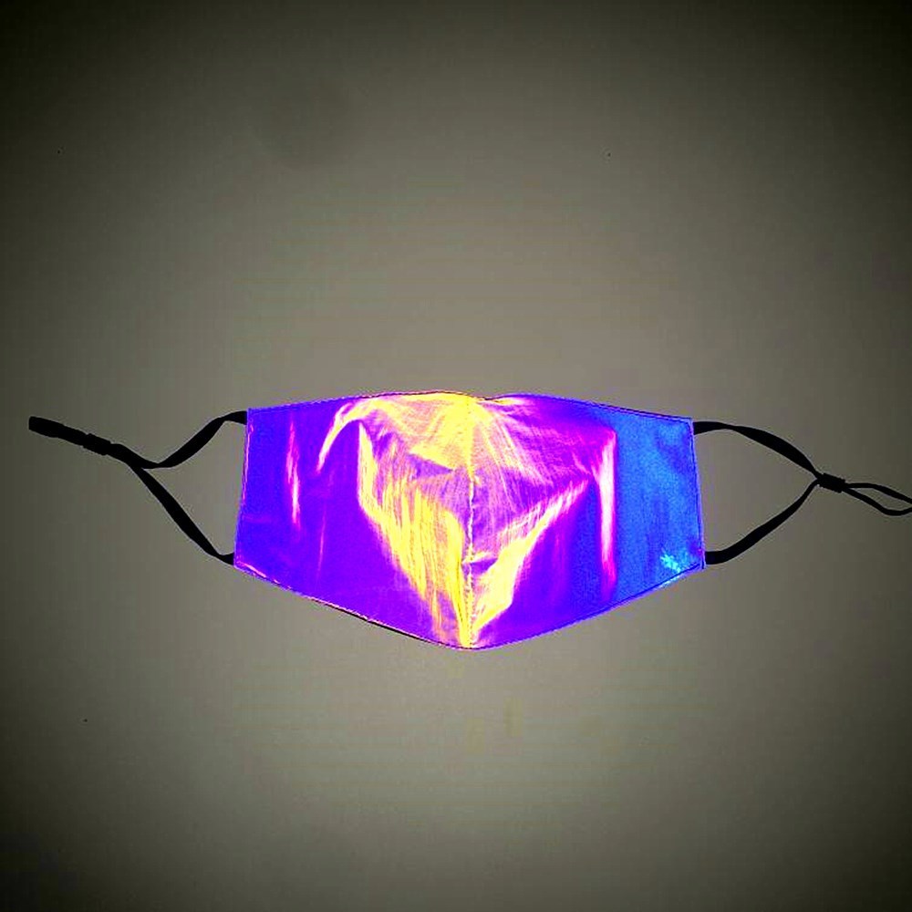 Halloween Christmas Colorful Reflective Mask