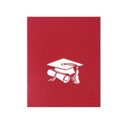 Three-dimensional Greeting Card Creative 3D Card Graduation