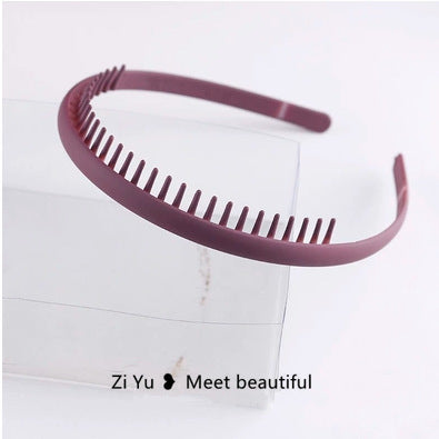 Summer Toothed Non-slip Hair Fixer Simple Headband