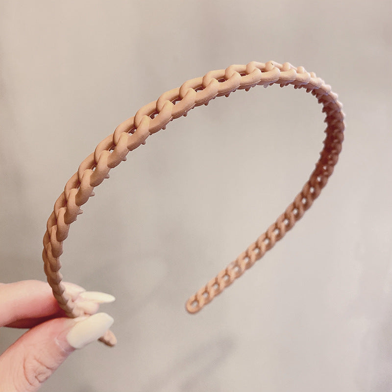 Summer Toothed Non-slip Hair Fixer Simple Headband