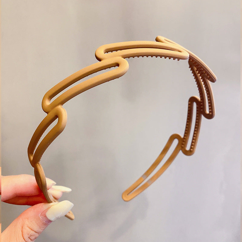 Summer Toothed Non-slip Hair Fixer Simple Headband