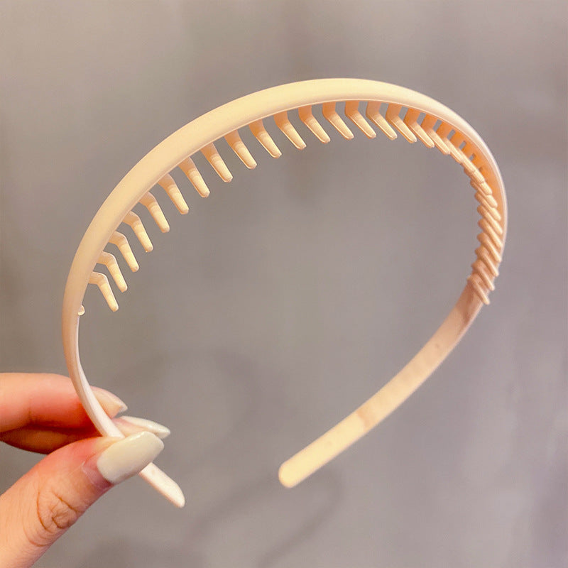 Summer Toothed Non-slip Hair Fixer Simple Headband