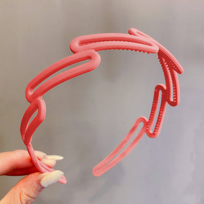 Summer Toothed Non-slip Hair Fixer Simple Headband