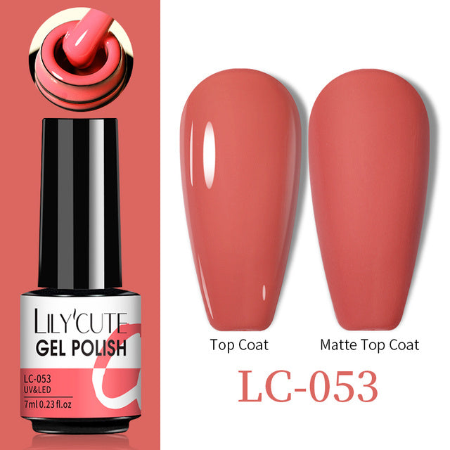 Esmalte de uñas que cambia de color con gel térmico