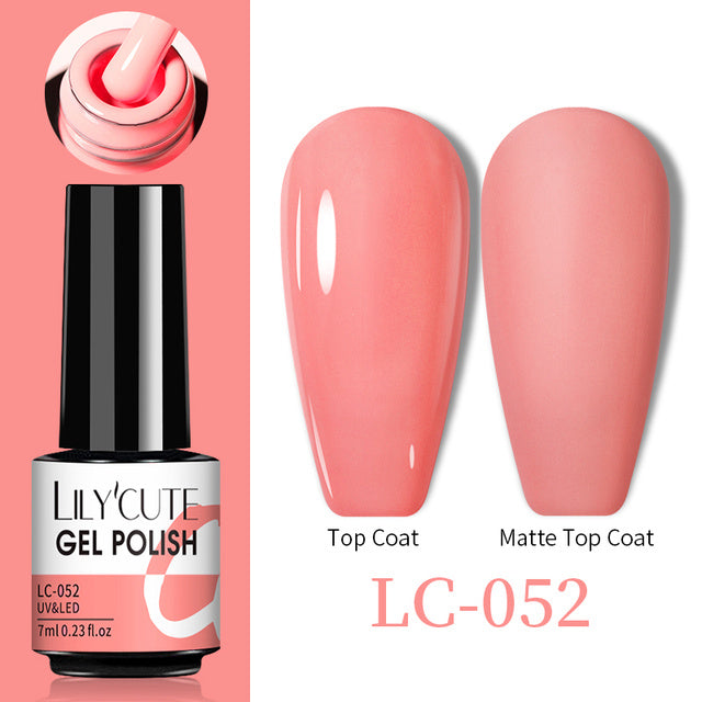 Esmalte de uñas que cambia de color con gel térmico