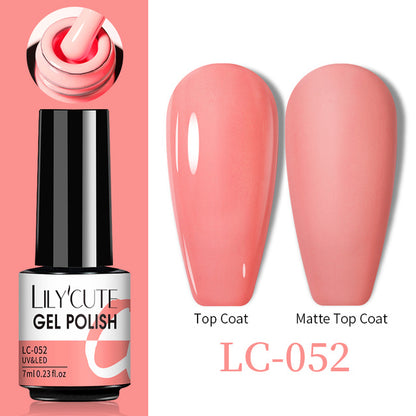 Esmalte de uñas que cambia de color con gel térmico