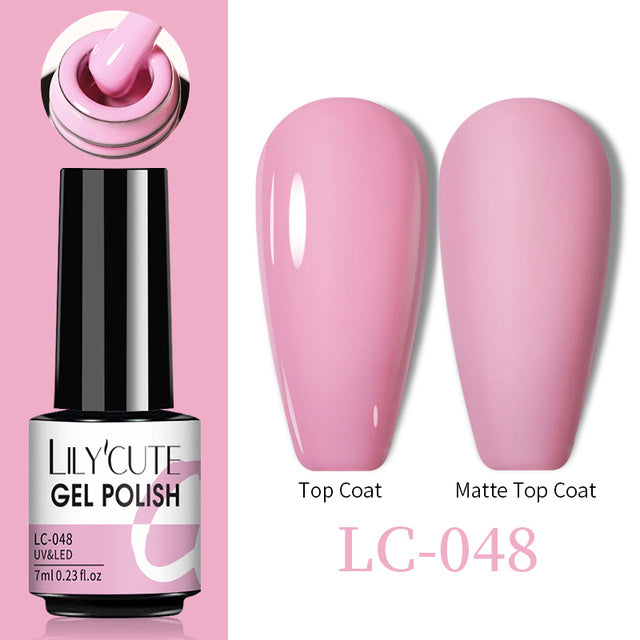 Esmalte de uñas que cambia de color con gel térmico