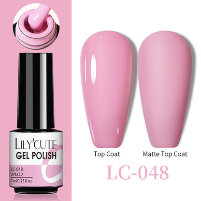 Esmalte de uñas que cambia de color con gel térmico