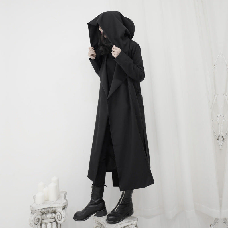 Over The Knee Wizard's Hat Cloak Trench Coat