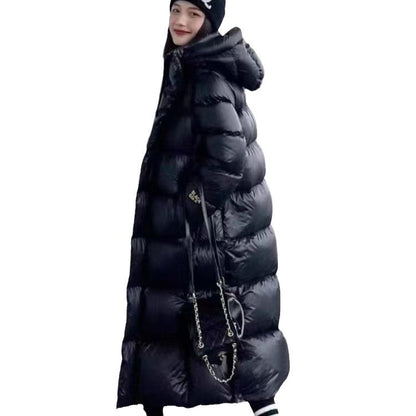 Extended Tall Thick Down Jacket Women