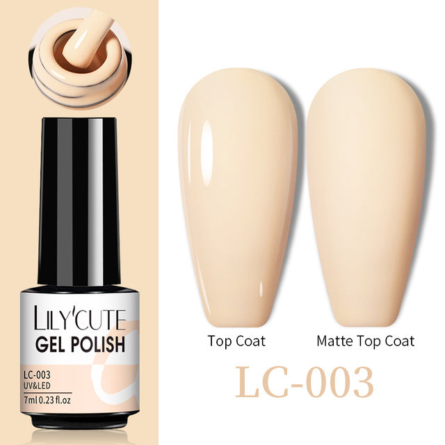 Esmalte de uñas que cambia de color con gel térmico