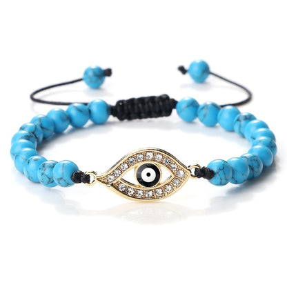 Devil's Eye Micro Inlaid Zircon Bracelet For Women