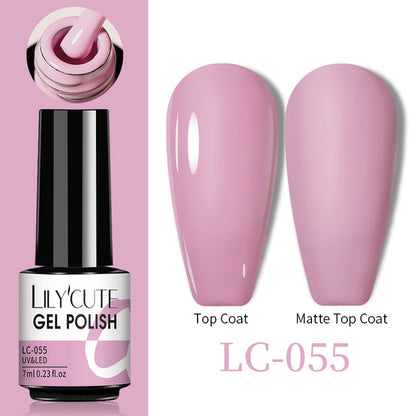 Esmalte de uñas que cambia de color con gel térmico