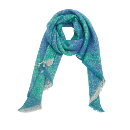 European And American Yarn Rhombus Twill Scarf