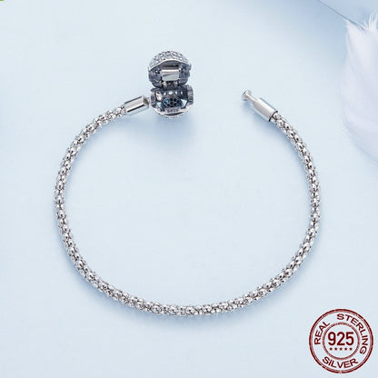 Small bulb diy Basic Bracelet s925 Silver