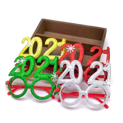 Party Christmas Children's Toys Christmas Luminous Glasses Frame