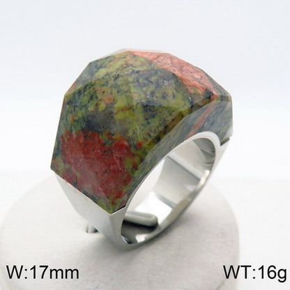 Women's Fashion Natural Stone Ring