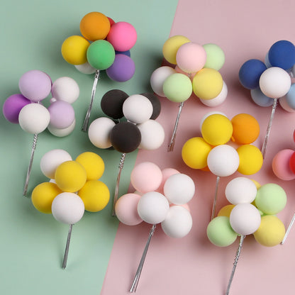 Baking Cake Decorating Colorful Balloons Plugin