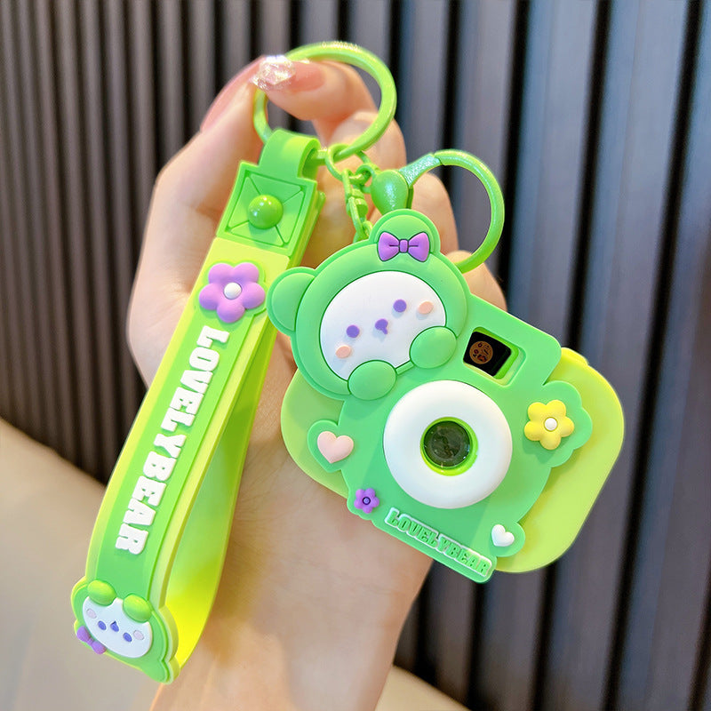 Projection Camera Keychain Children's Pendant