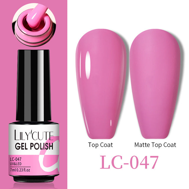 Esmalte de uñas que cambia de color con gel térmico