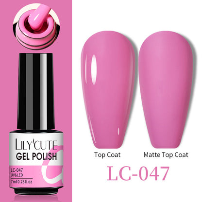 Esmalte de uñas que cambia de color con gel térmico